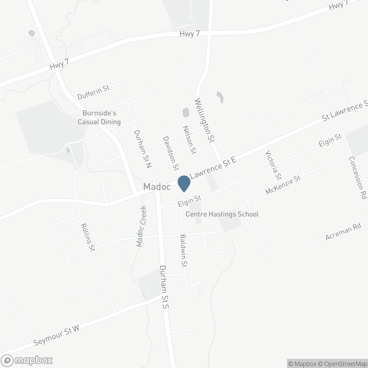 91 ST. LAWRENCE STREET E, Madoc, Ontario K0K 2K0